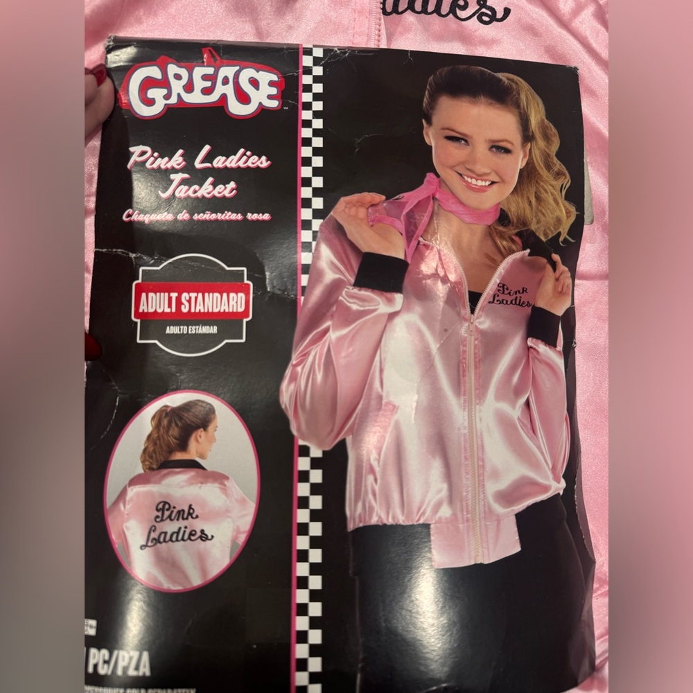 Grease Pink Ladies Costume and Jacket